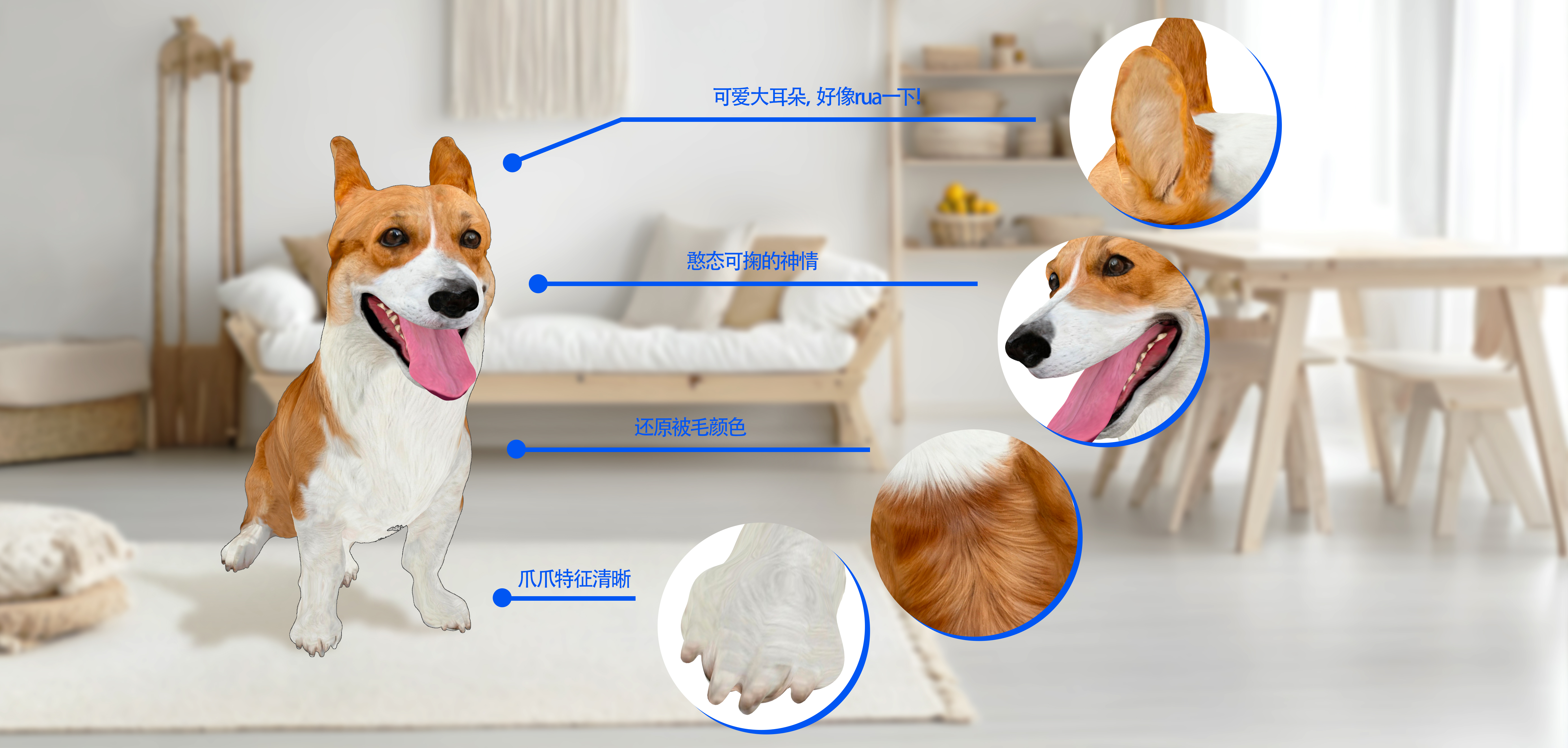 憨萌修狗手办来袭!耳朵软fufu,谁能忍住不Rua?