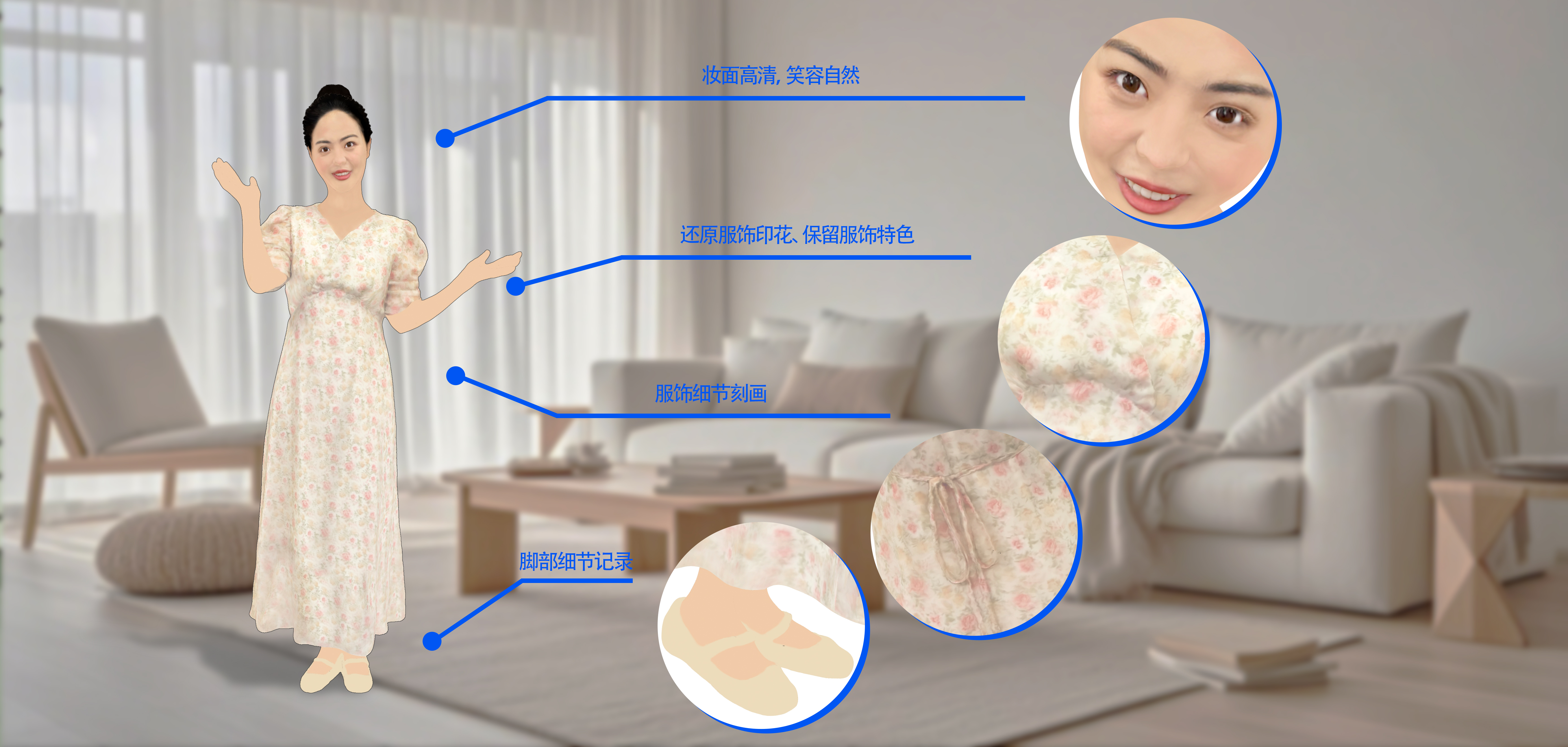 女神手办!笑靥如花,细节放大每一寸美好