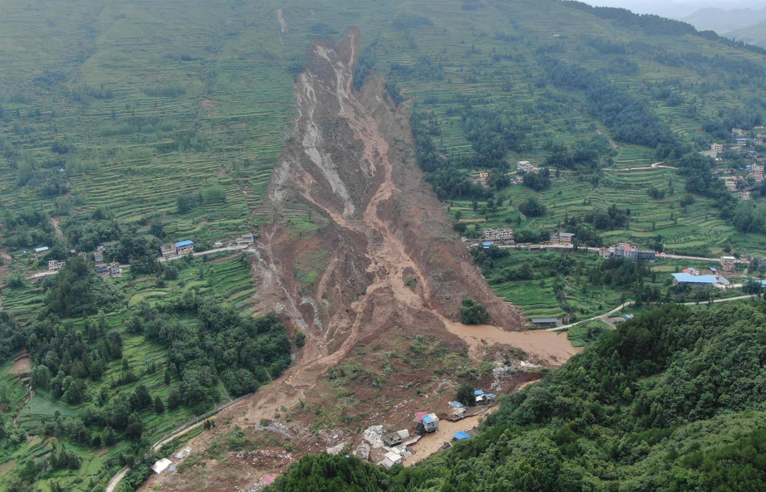 滑坡多发区长期预警案例