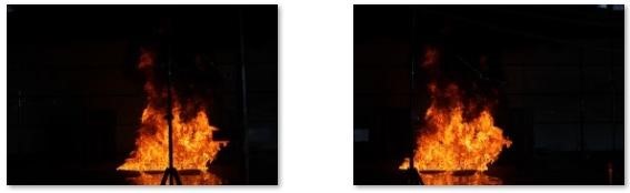 轻量级多视仪火情监测案例