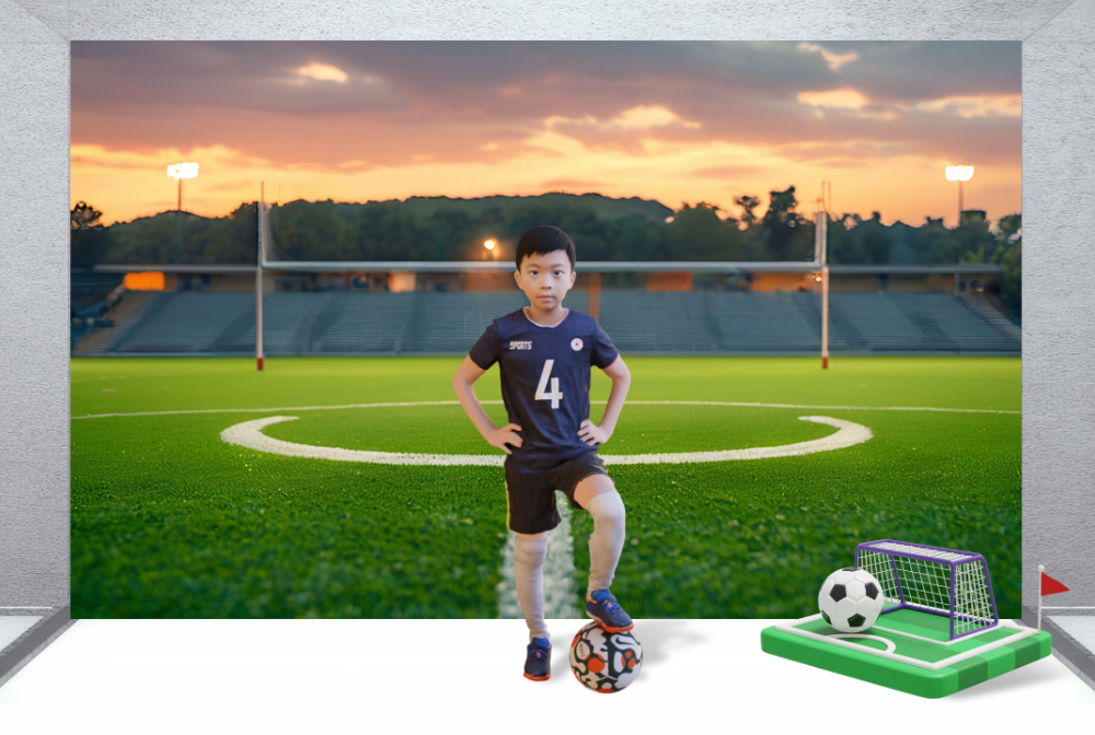 运动达人夺冠姿态手办